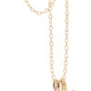 OLE LYNGGAARD COPENHAGEN Lotus collier small kjede i gult gull