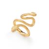 OLE LYNGGAARD COPENHAGEN Snakes ring i gult gull