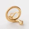 OLE LYNGGAARD COPENHAGEN Snakes ring i gult gull