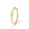 OLE LYNGGAARD COPENHAGEN Nature ring II i gult gull