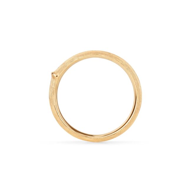 OLE LYNGGAARD COPENHAGEN Nature ring small i gult gull til herre
