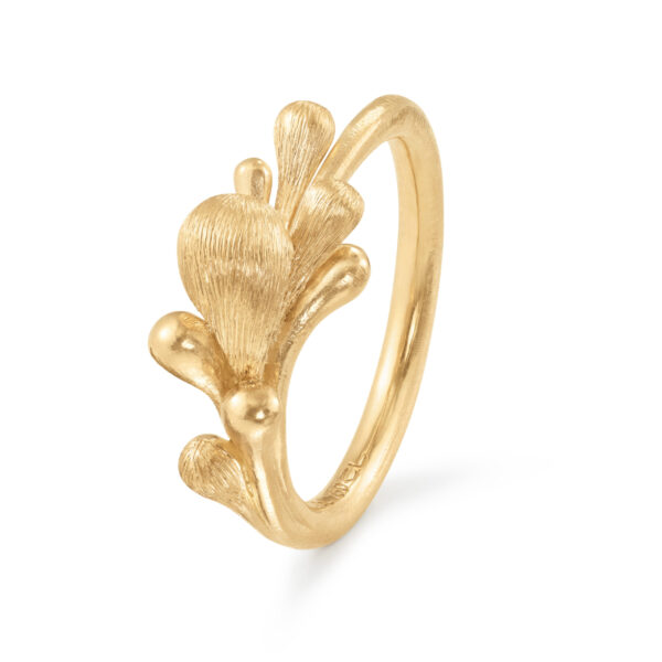 OLE LYNGGAARD COPENHAGEN BoHo ring i gult gull
