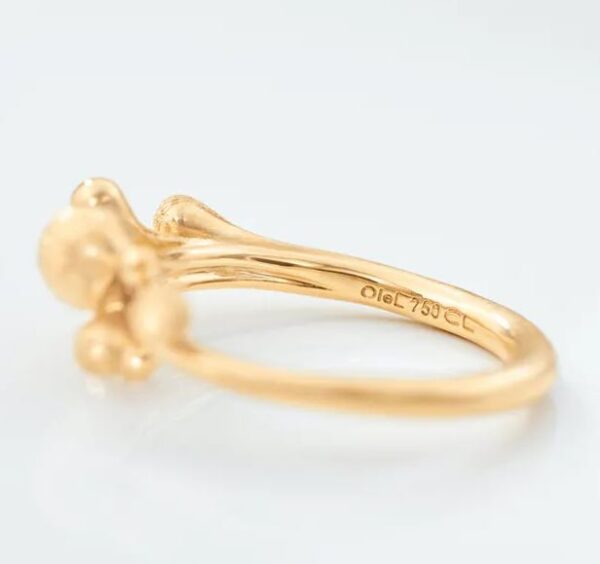 OLE LYNGGAARD COPENHAGEN BoHo ring i gult gull