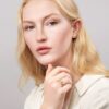 OLE LYNGGAARD COPENHAGEN BoHo ring i gult gull med diamant