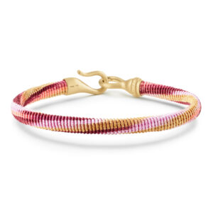 OLE LYNGGAARD COPENHAGEN Life armbånd Berry 6 mm med gult gull lås