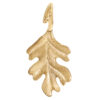 OLE LYNGGAARD COPENHAGEN Forest oakleaf anheng i gult gull