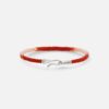 OLE LYNGGAARD COPENHAGEN Life armbånd Red Emotions med sølv lås
