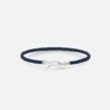 OLE LYNGGAARD COPENHAGEN Life armbånd Midnight blue med sølv lås