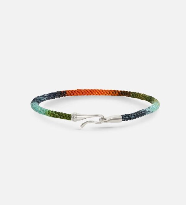 OLE LYNGGAARD COPENHAGEN  Life armbånd Tropic med sølv lås
