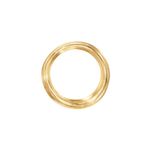 OLE LYNGGAARD COPENHAGEN Under the Sea ring small i gult gull
