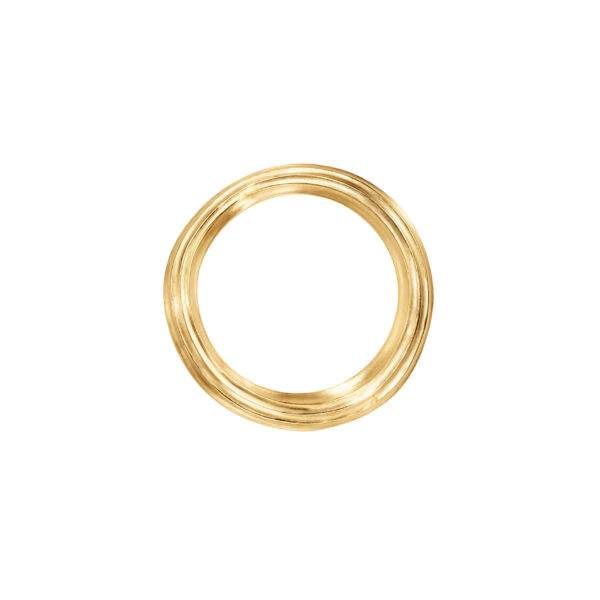 OLE LYNGGAARD COPENHAGEN Under the Sea ring small i gult gull