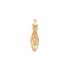OLE LYNGGAARD COPENHAGEN Young fish pendant large i gult gull