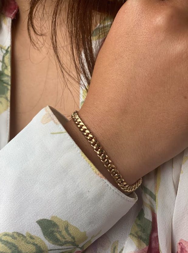 "Ariadne" hvitt gulls collier med diamanter