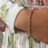 "Ariadne" hvitt gulls collier med diamanter