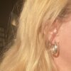 Susanne Friis Bjørner sølv creoler 30mm