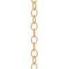 OLE LYNGGAARD COPENHAGEN Lotus collier small kjede i gult gull