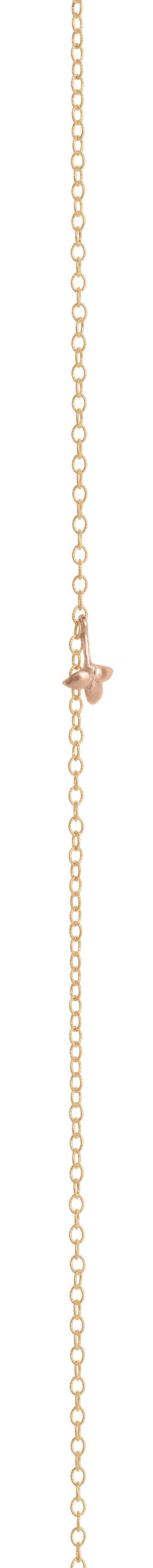 OLE LYNGGAARD COPENHAGEN Lotus collier small kjede i gult gull