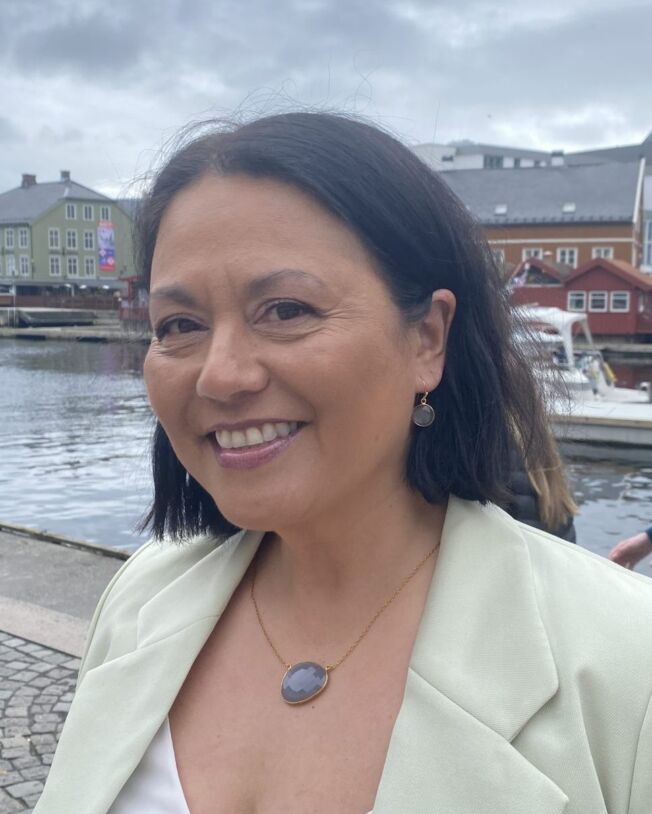 Susanne Friis Bjørner forgylt sølv ørepynt med grå månesten, stor