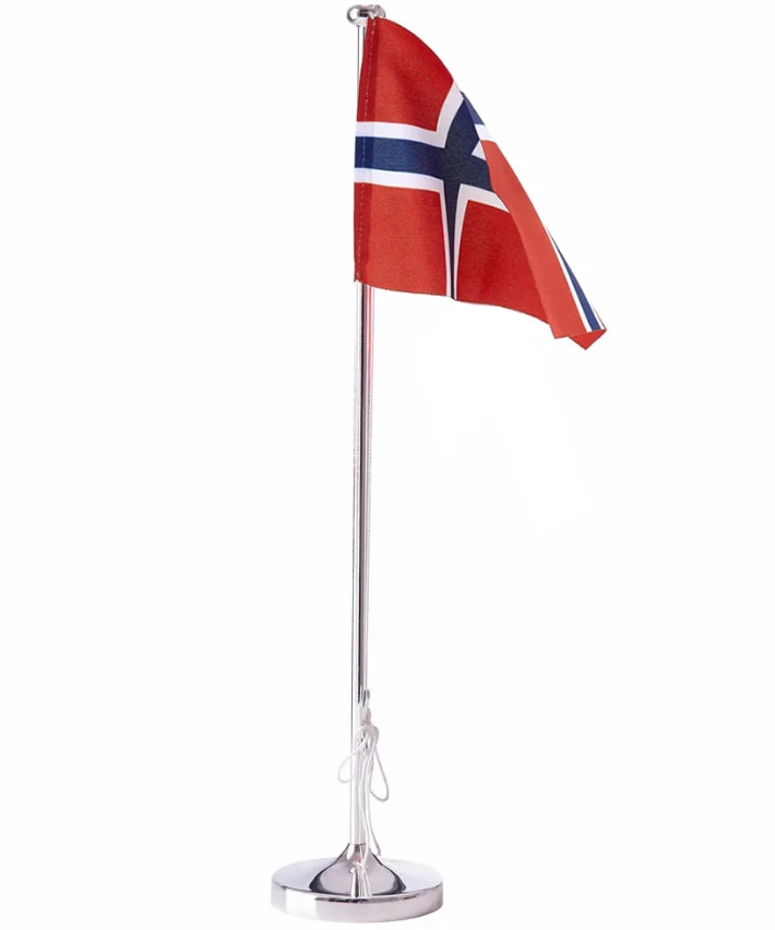 Flaggstang på fot fra Eik barn™