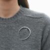 Georg Jensen "Offspring Large" brosje/nål i sølv