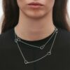 Georg Jensen "Offspring Sautoir kjede" i sølv
