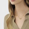 Georg Jensen «Moonlight Grapes» collier i gult gull