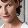 Georg Jensen «Moonlight Grapes»earcuff i gult gull med diamanter