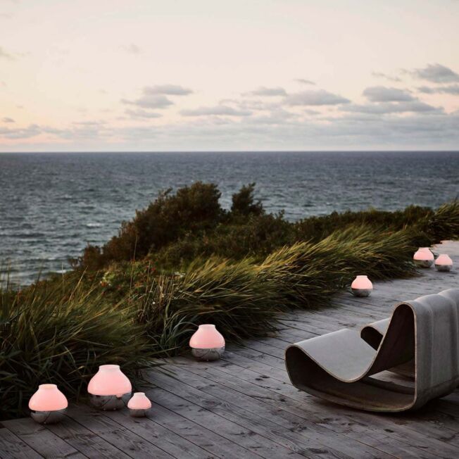 Georg Jensen "Koppel Hurricane lysestake", liten
