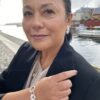 Susanne Friis Bjørner blomst ørepynt i sølv
