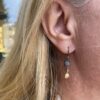 By Birdie "Sophia Rose pavé" ørepynt med diamanter