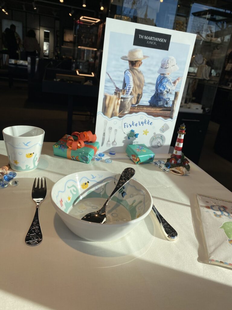 Fiskelykke gaffel fra Th. Marthinsen