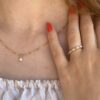 "Sublime" armring i gult gull med diamanter