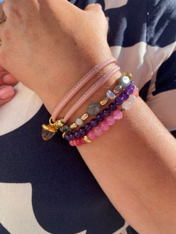 Heizendorff armbånd med ametyst