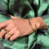 OLE LYNGGAARD COPENHAGEN Lotus Spire i gult gull med serpentin