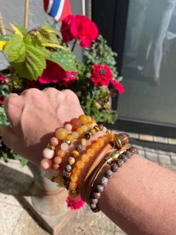 MIX ARMBÅND bruntoner Heizendorff