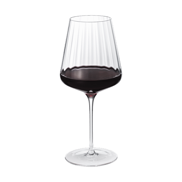 Georg Jensen “Bernadotte" 6-pakning med rødvinsglass