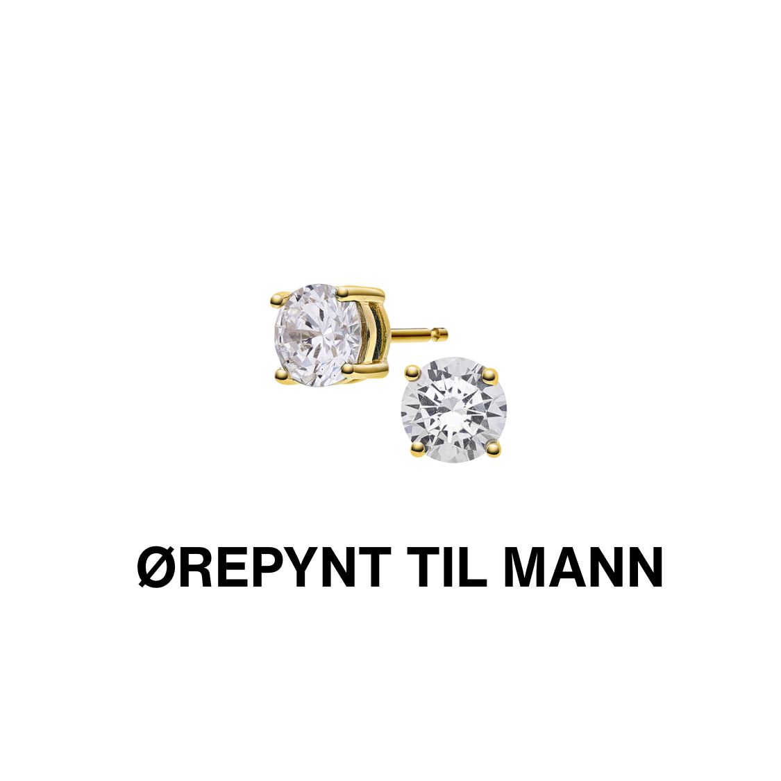 Coeur de Lion ørepynt med rosenkvarts
