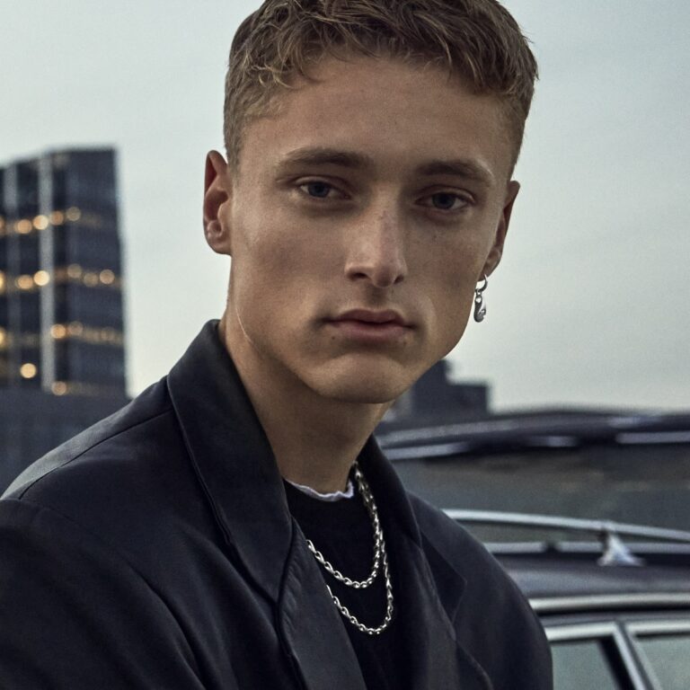 Georg Jensen “Reflect drop ørepynt" i sølv