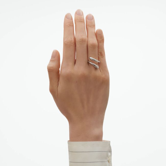 Georg Jensen "Mercy Ring" i sølv