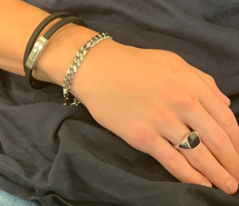 Son of Noa "Son silver ring with yellow tiger eye"