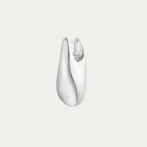 Georg Jensen “Reflect small earring" singel ørering i sølv