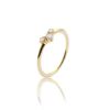 Sparkle-ring-51095 Noën "Sparkle small" ring i gult gull med diamanter