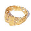 Ulrikke Vogt "Lazy Lace" ring i forgylt sølv