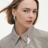 Georg Jensen “Vivianna earring” i sølv