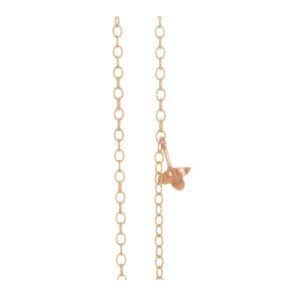 OLE LYNGGAARD COPENHAGEN Lotus collier small kjede i gult gull
