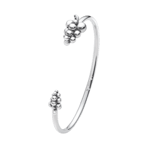 Georg Jensen "Moonlight grapes" armring i sølv