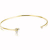 Noën «Sparkle» armring i gult gull, med diamanter