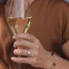 Noën «Grace medium» ring i forgylt sølv