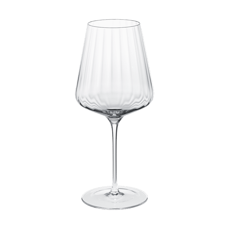 Georg Jensen “Bernadotte" 6-pakning med rødvinsglass