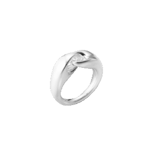 Georg Jensen "Reflect" ring i sølv, stor